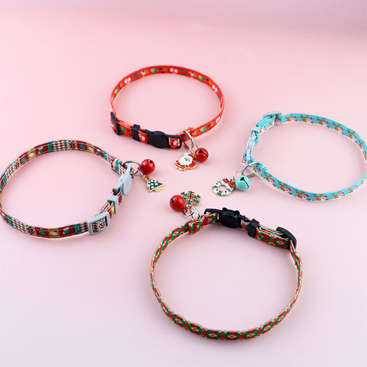 Clang Bow Tie Christmas Fashion Pet Collar