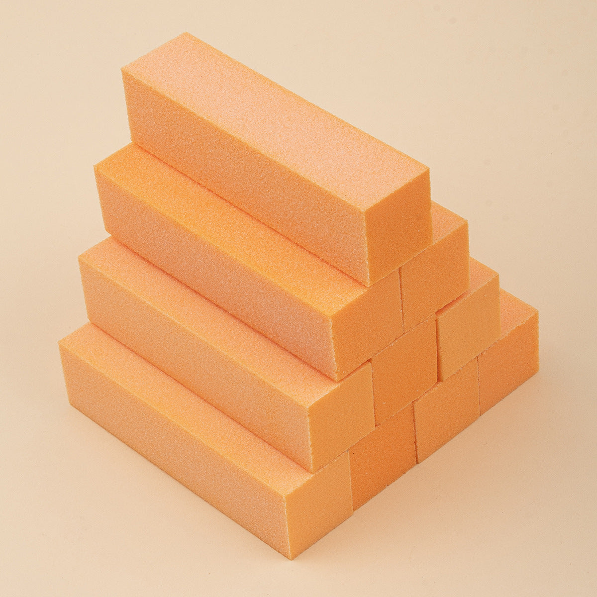 Nail White Tofu Block Color High Foaming Four Sides Grinding Block