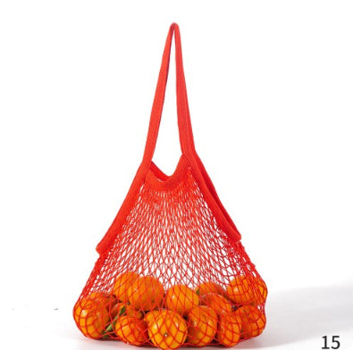 Supermarket Vegetable And Fruit Net Pocket Shopping Bag