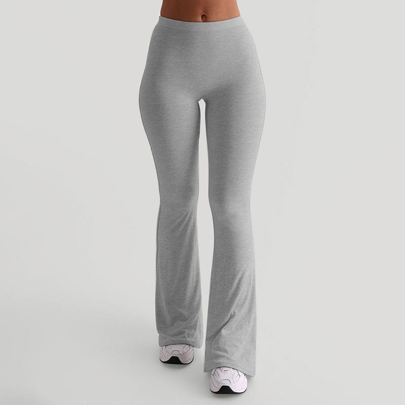 New Autumn Women's Fashion Fitted Boot-cut Casual Trousers