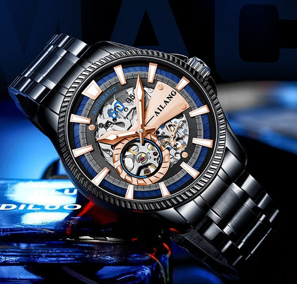 New Hollow Automatic Mechanical Watch Men's Watch Waterproof Fashion Watch