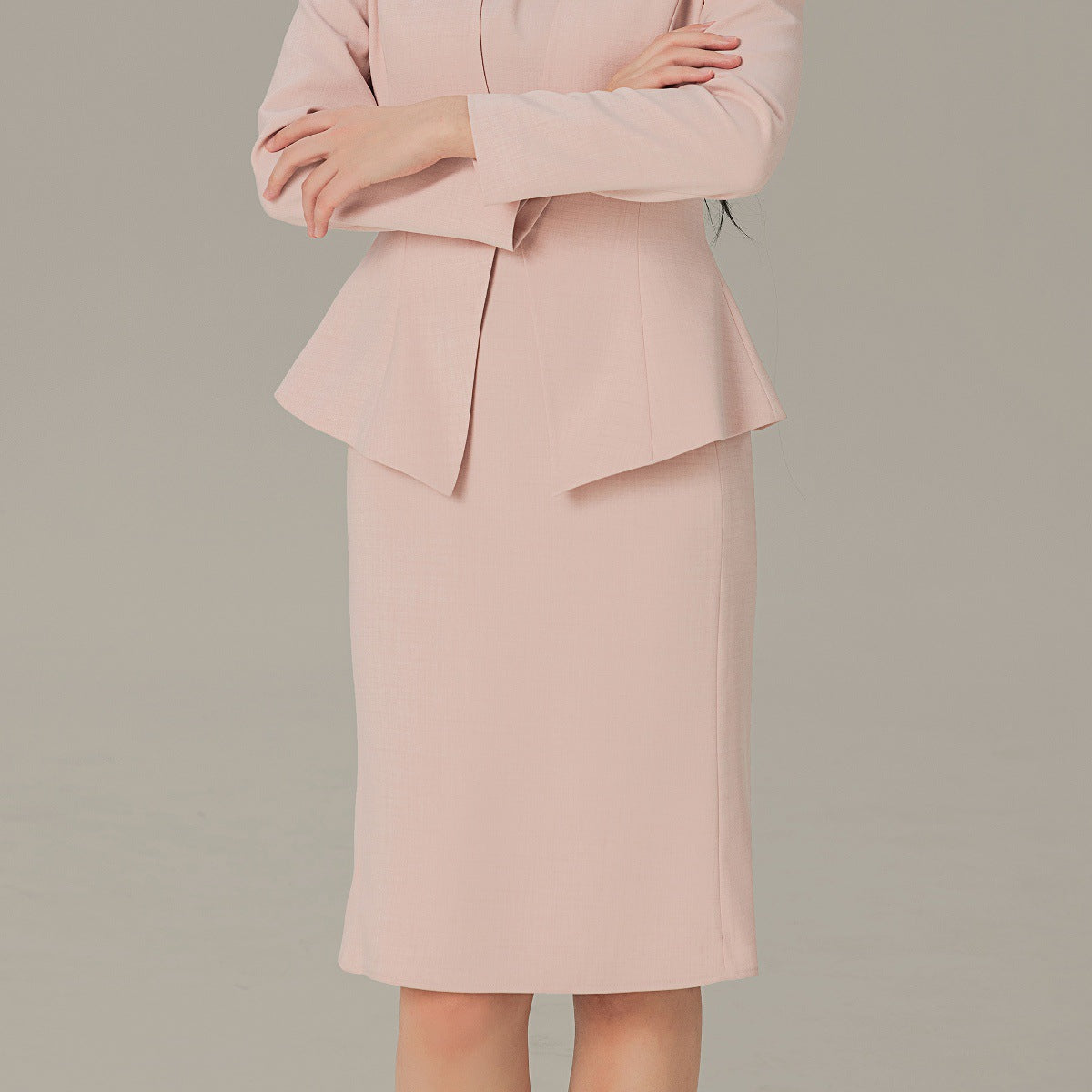 Professional Suit Jacket Dress Cropped Pants Women's Suit