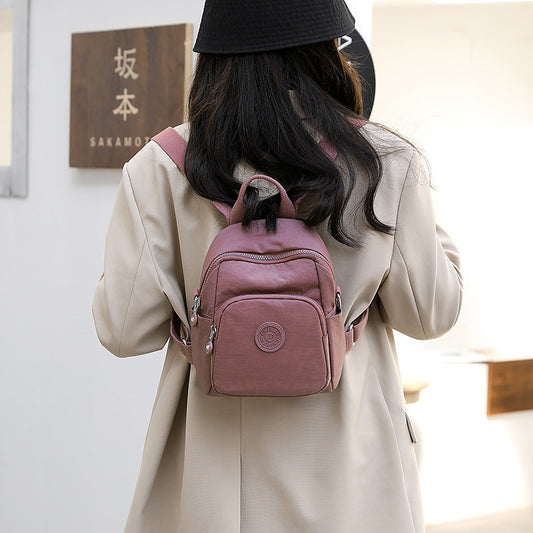 Women's Fashion Personality Oxford Nylon Backpack
