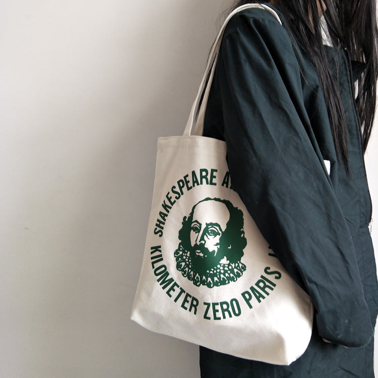 Literary And Simple Letters Of The Hundreds Of Shopping Bags