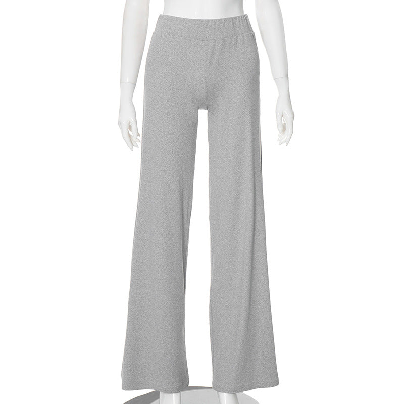 XINGX Printed Straight Casual Pants For Women