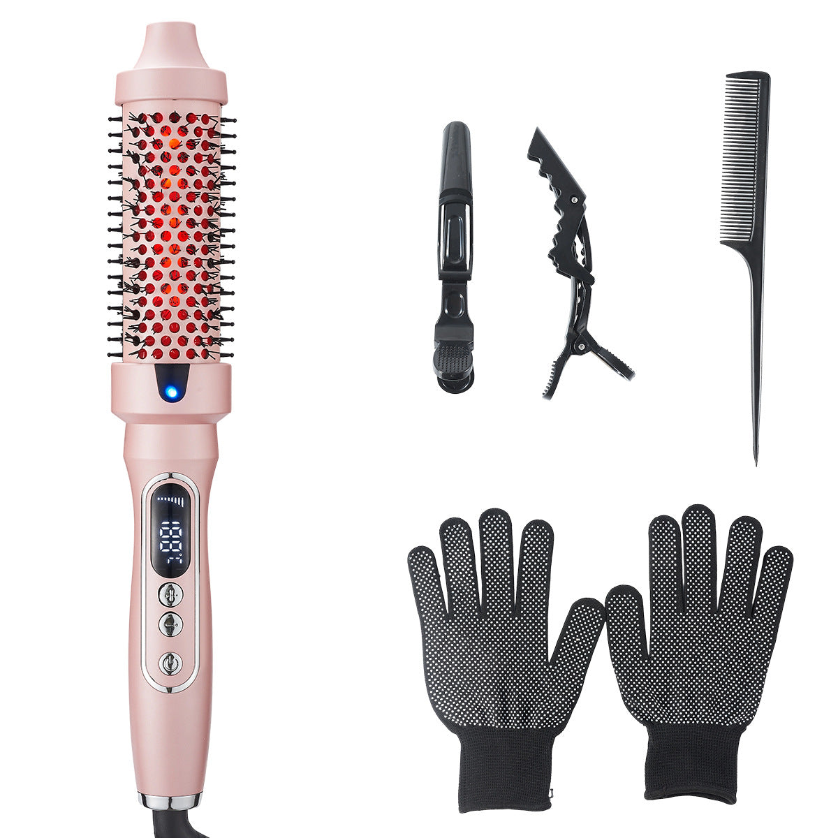 Ladies Straight Hair Comb Electric Curling Iron