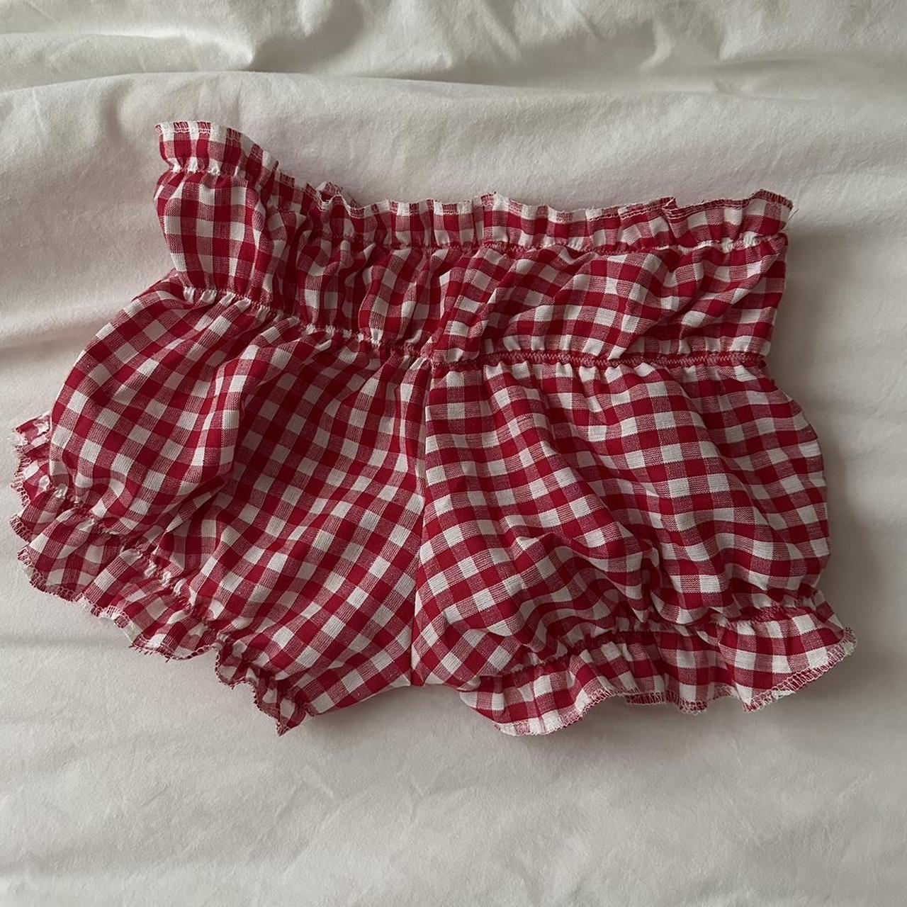 European And American Leisure Plaid Shorts Fashion Lace Sexy