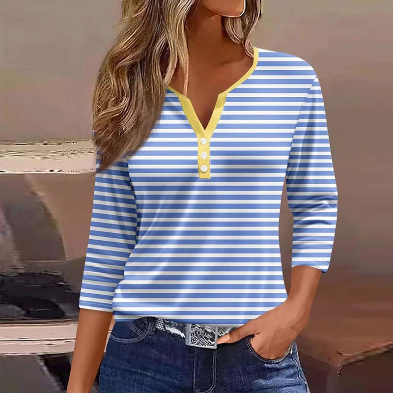 European And American Sweet Casual T-shirt 3D Digital Top