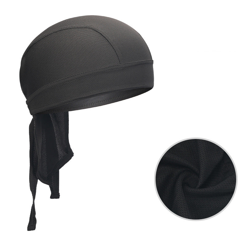 Road Bike Riding Solid Color Pirate Bandana