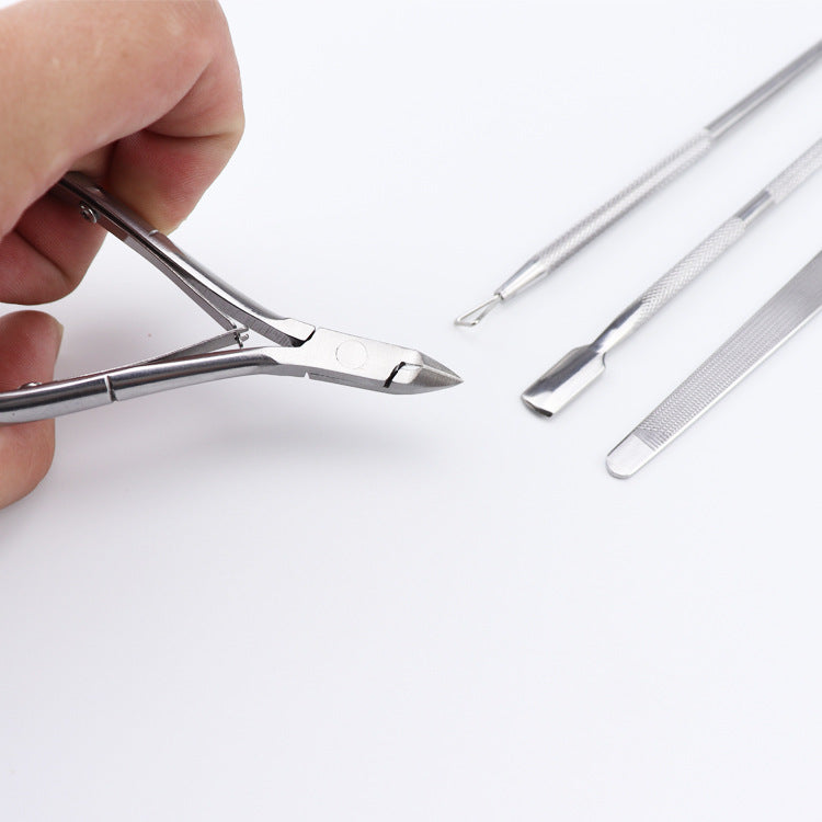 Four-piece Stainless Steel Dead Skin Scissors