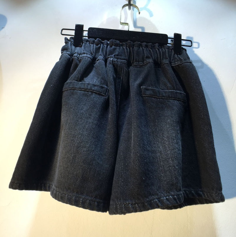 Heavy Industry Diamond-studded Beads Five-star High Waist  Shorts Female