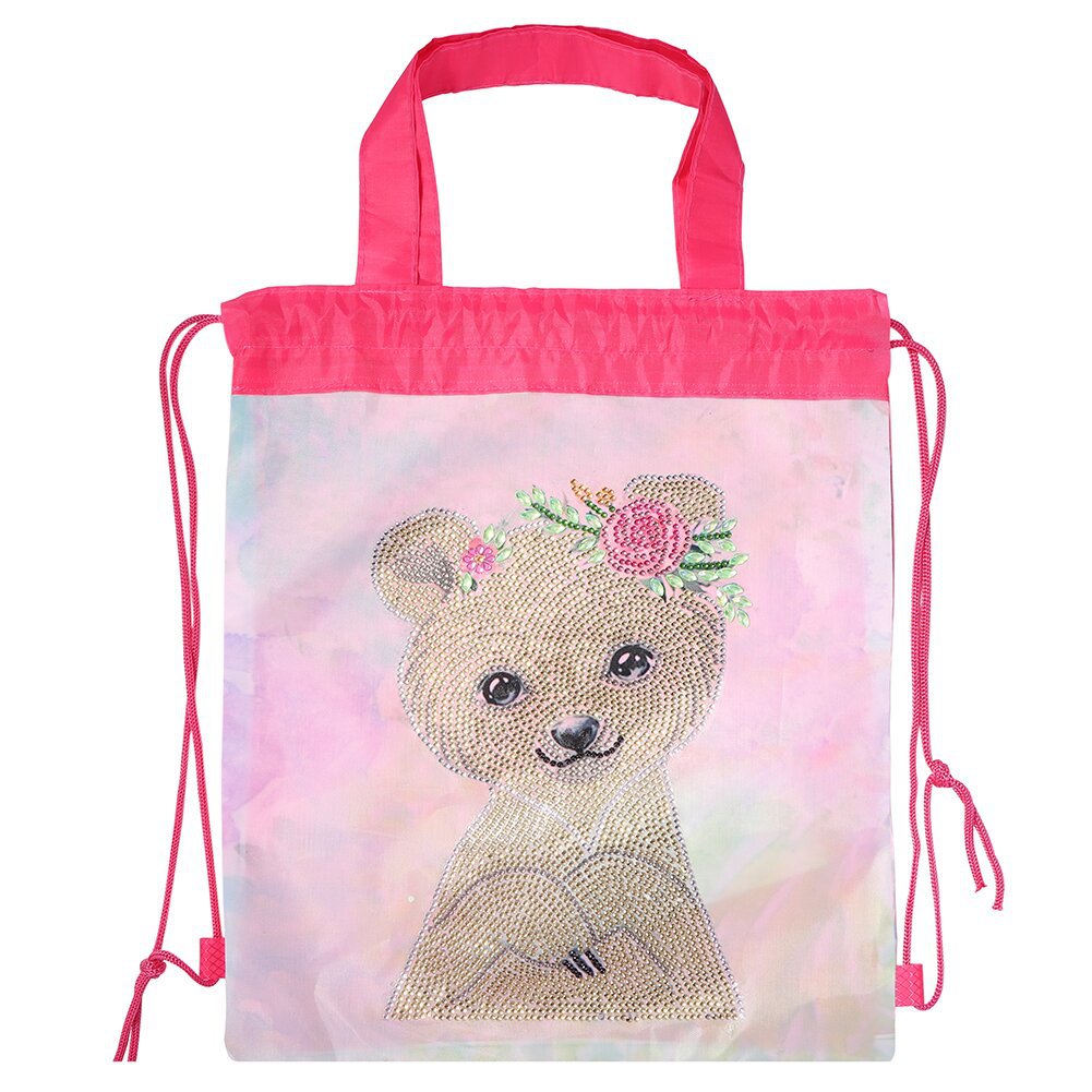 Creative Foreign Trade DIY Diamond Drawstring Back Bag Shopping