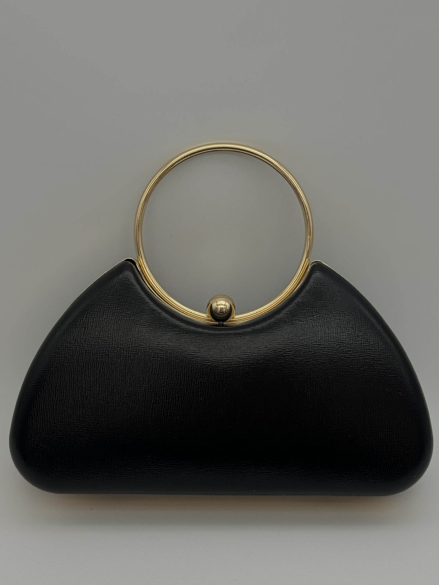 Aftenclutch og håndtaske til kvinder, minimalistisk håndtaske med metalramme, modetaske til fest