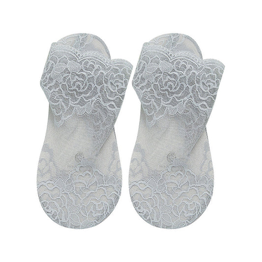 Socks, Cotton Bottom, Low-cut Boat Socks, Mesh Socks