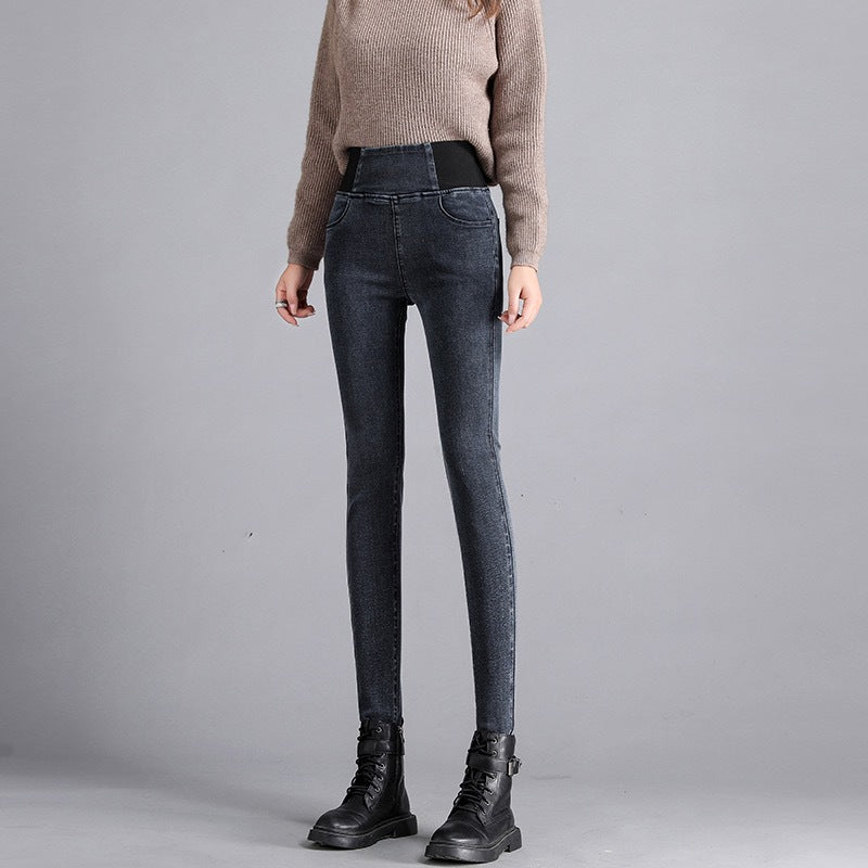 Wear Slim Pencil Pants With Abdomen And Feet