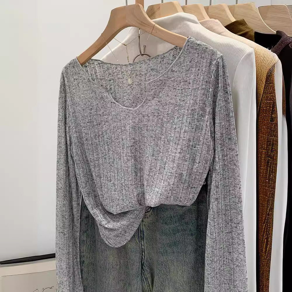Lightweight Breathable Long Sleeves Sun Protection Air-conditioner Blouse