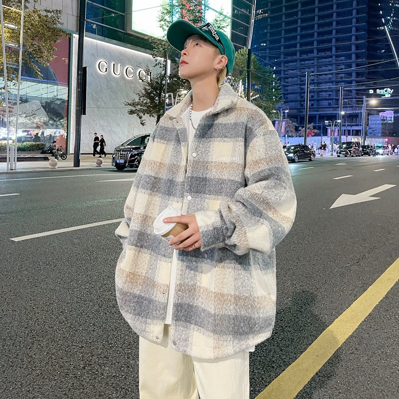 Retro Short Coat New Padded Lapel Casual Jacket