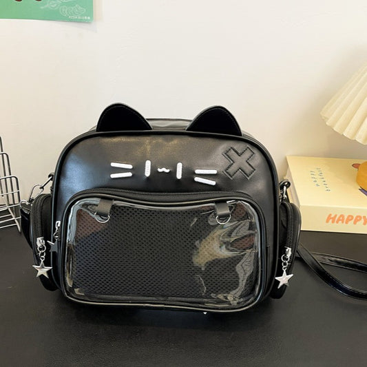 Fashionable All-match Mechanical Cat Backpack For Women