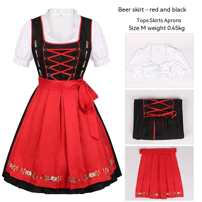 Suspender Suit Bavarian Women's Clothing
