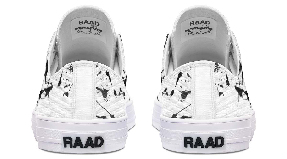 Fashion Print Couple Low-Top Canvas Shoes