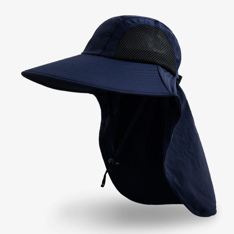 Mesh Breathable Big Brim Summer Outdoor Sunshade Sun Protection Hat Children