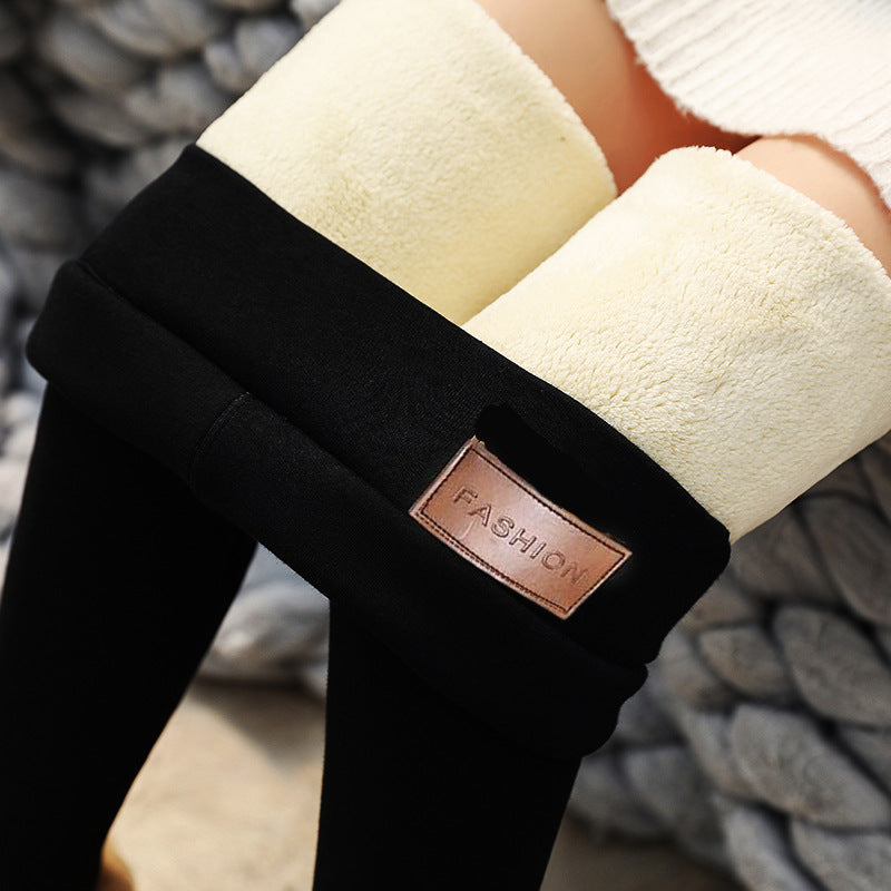 Women's Super Thick Extra-thick Lamb Cashmere Leggings