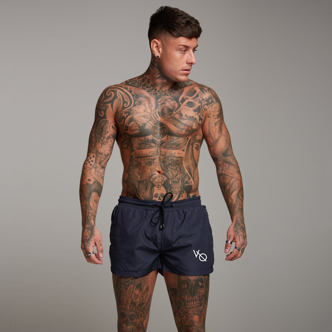 Sports Fitness Sommer Casual Bukser Muskeltræning Femtedelsbukser Mænds Sports Løbe Strandshorts