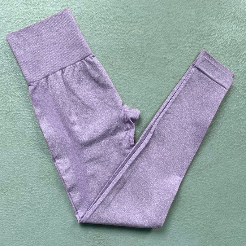 Explosive European And American Peach Hip Fitness Pants High Waist Stretch Tight Yoga Pants