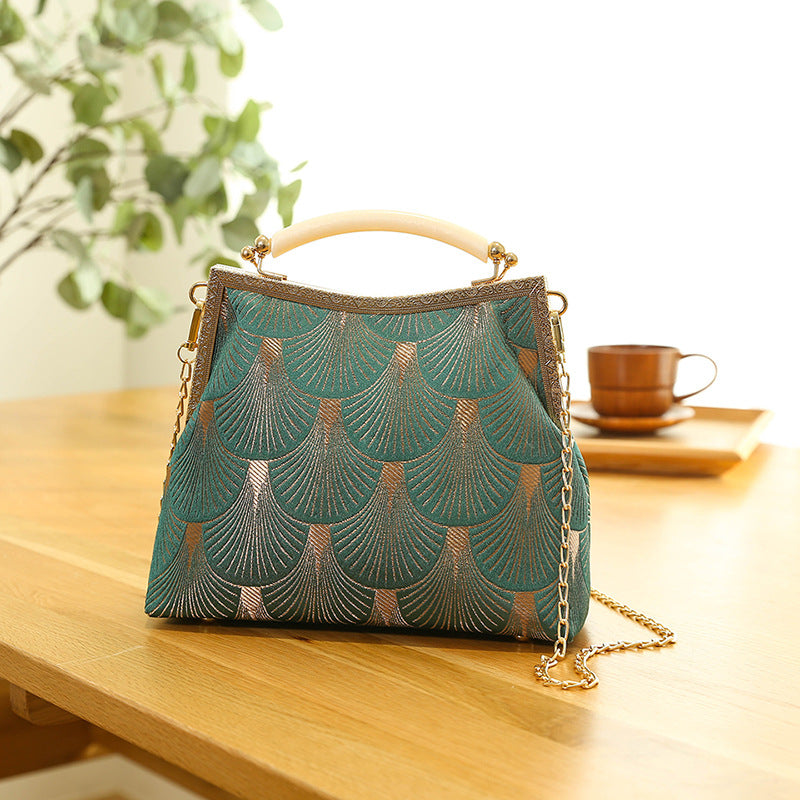 New Vintage-style Tote And Shoulder Bag With Large Capacity