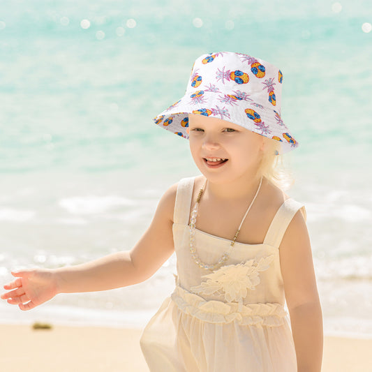 Fruit Print Men's And Women's Baby Breathable Quick-drying Beach Hat