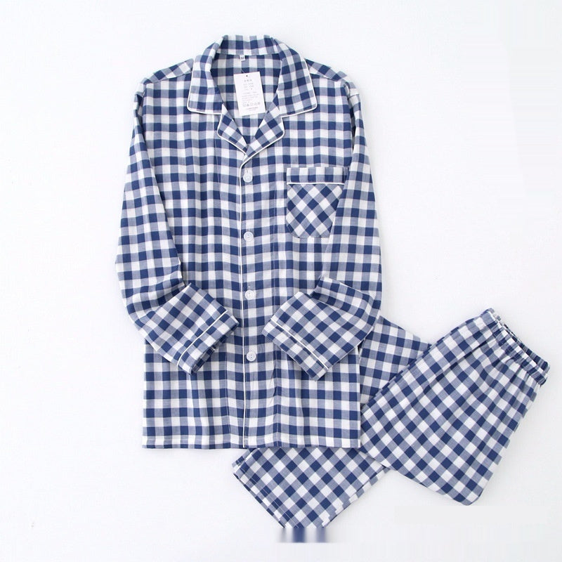 SpringAutumn Womens Double-Layer Long-Sleeve Loungewear Set