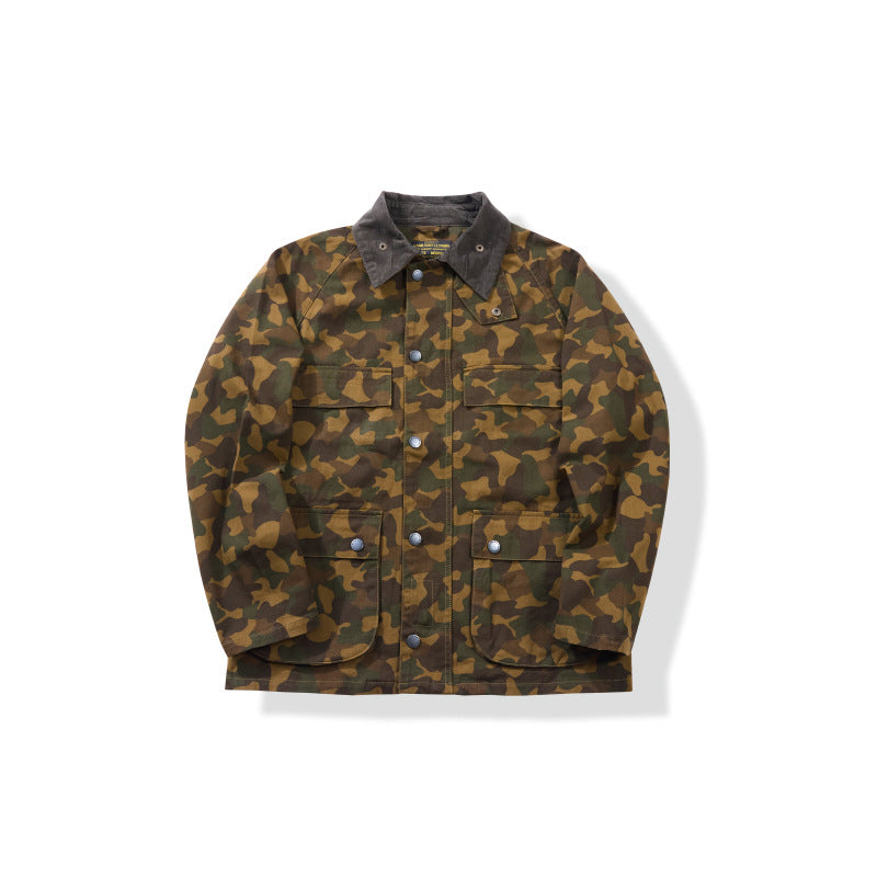 Stitching Multi-functional Workwear Jacket For Men