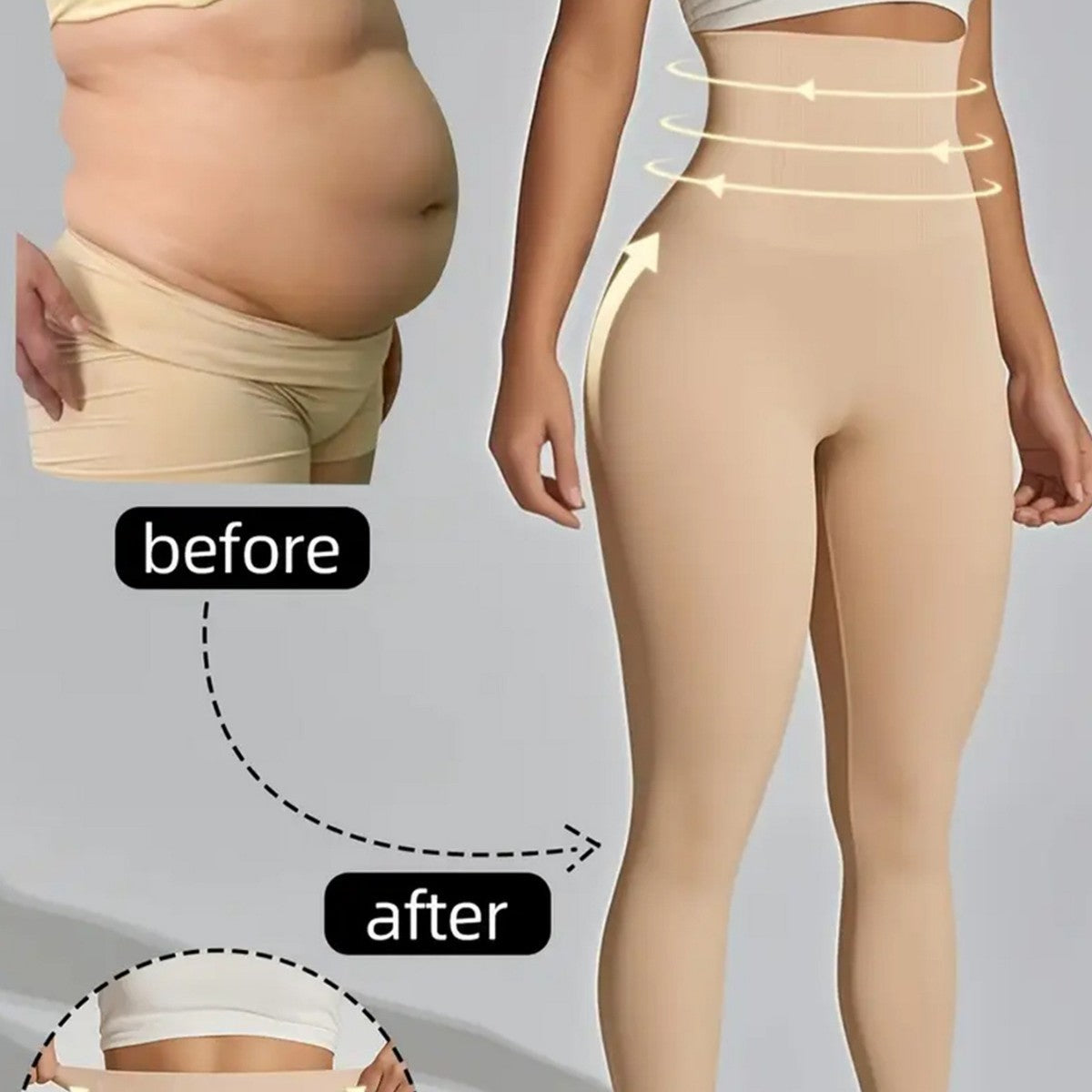 Body Shaping Yoga High Waist Leg-shaping Pants