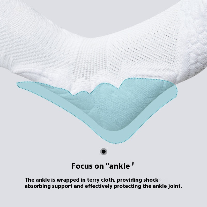 Long Wear-resistant Non-slip Jogging Sports Socks