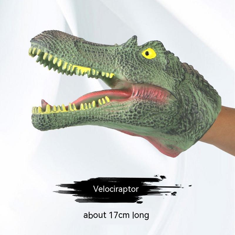 Simulationsdinosaur Tyrannosaurus Rex-handsker Blød Gummi Dyremodel
