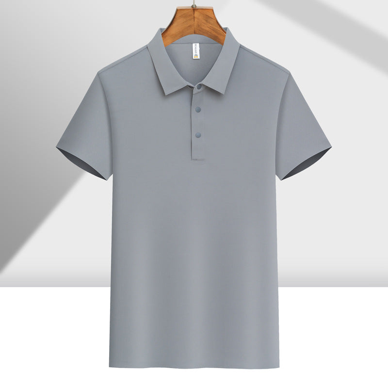 Ice Silk Seamless Ice Work Clothes T-shirt