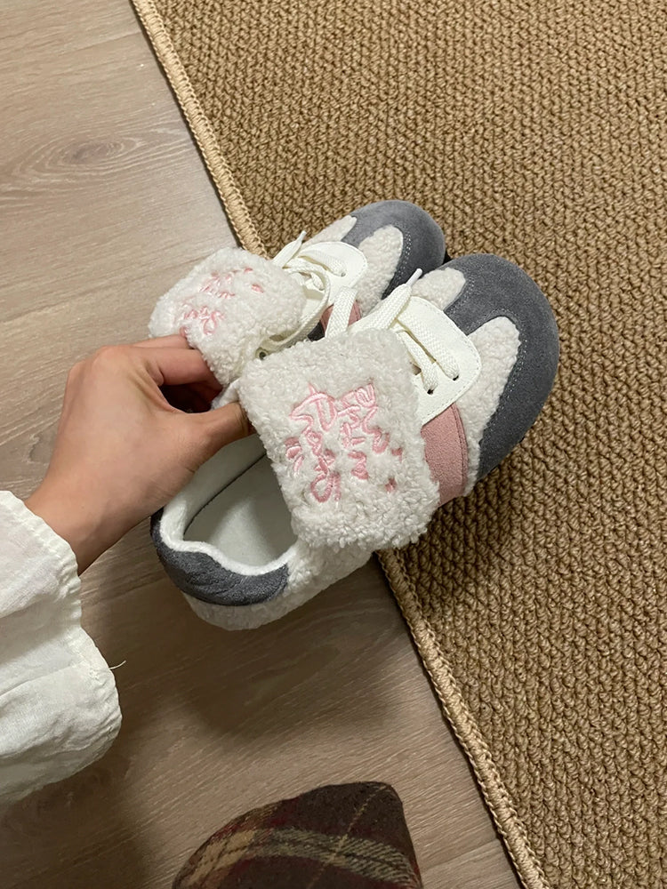 Women's High-top Sports Platform Canvas Shoes
