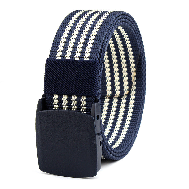 Metal-free Hypoallergenic Belt Nylon Canvas
