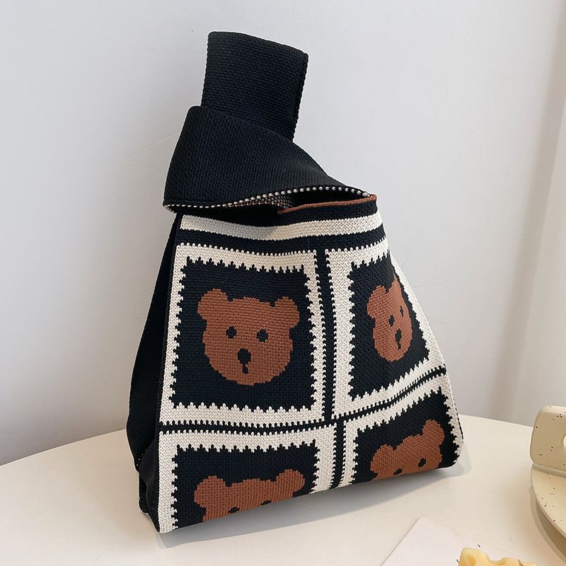 Women's Knitted Bag All-match Casual Handbag