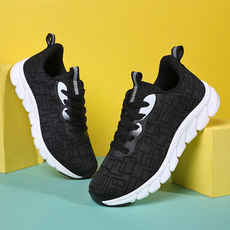 Mesh Breathable Large Size Sports And Leisure Running Shoes
