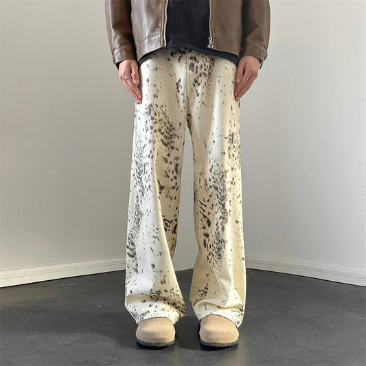 New Women's Leopard Jeans