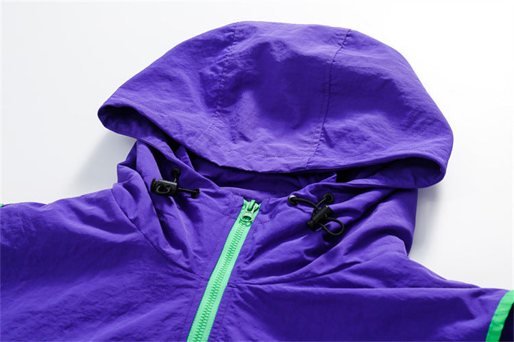 Hip Hop Detachable Vest Men's Assault Jacket Hooded