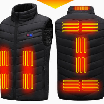 Dual Control USB Massage Heating Suit