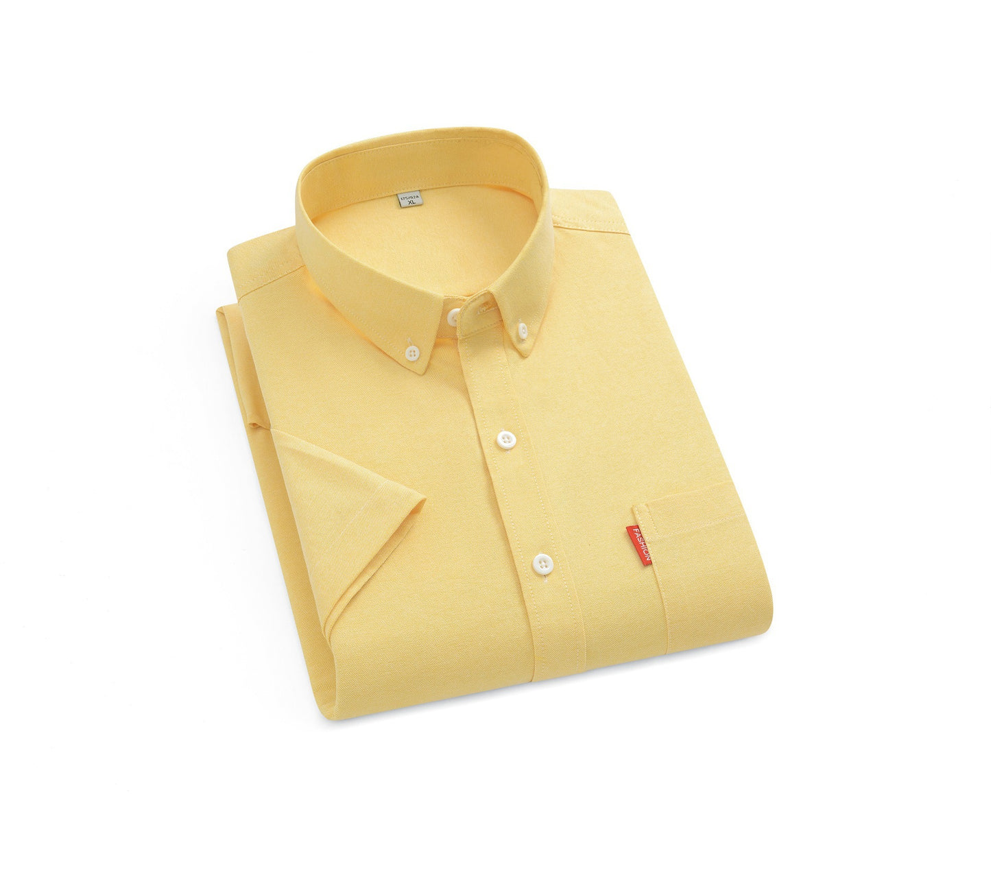 Commuter-style Mens Oxford-cloth Casual Long-sleeve Shirt