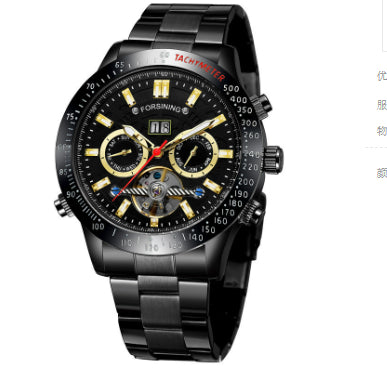 Multifunctional tourbillon automatic mechanical watch