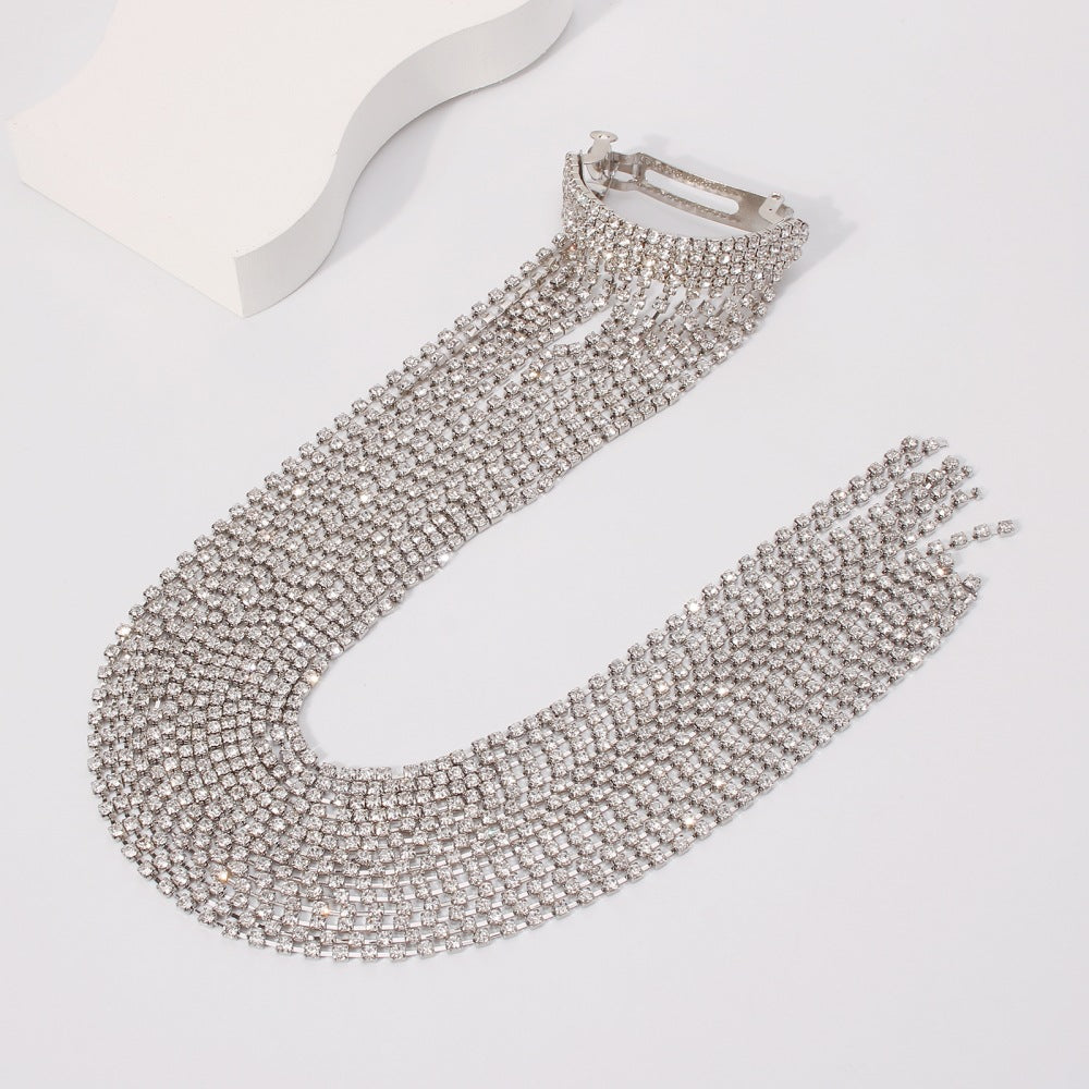 Hair Accessories Geometric Claw Chain Retro Temperament Chain Hairpin Female