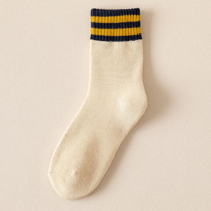 Women's New Cotton Breathable Sweat Absorbing Long Socks