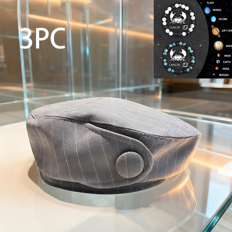 British-style Casual Painter Hat That Is Versatile And Can Show Off Your Face
