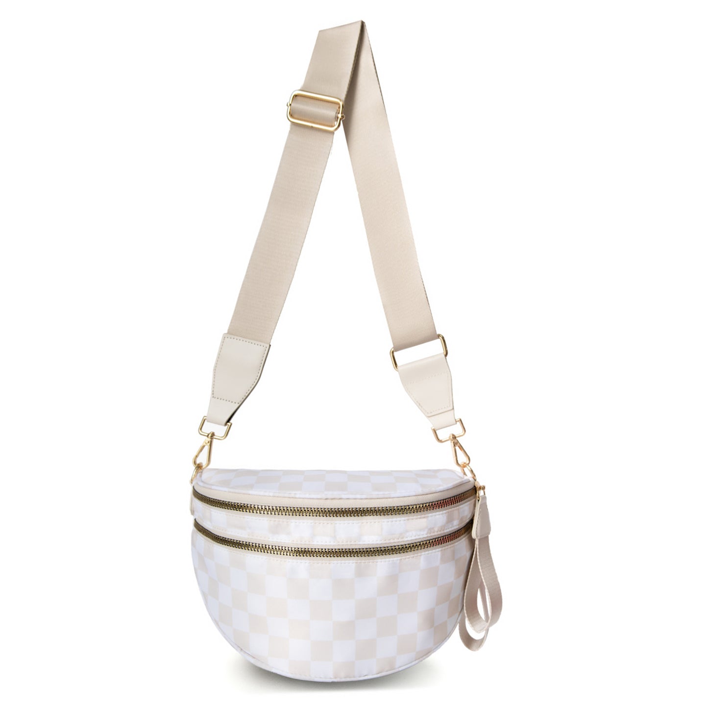 Womens Stylish Versatile High Capacity Oxford Cloth Crossbody Bag