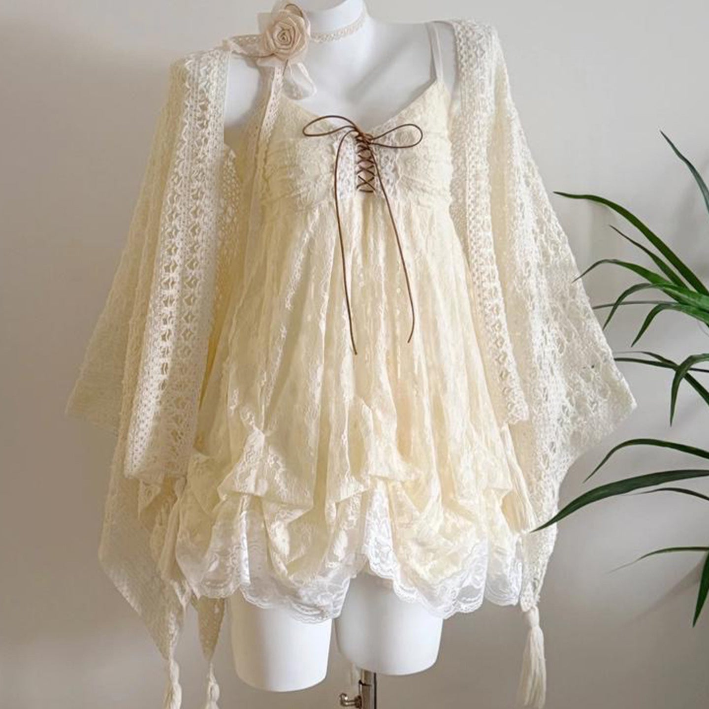 Fashion Set Fresh And Sweet Bloom Dress For Girls